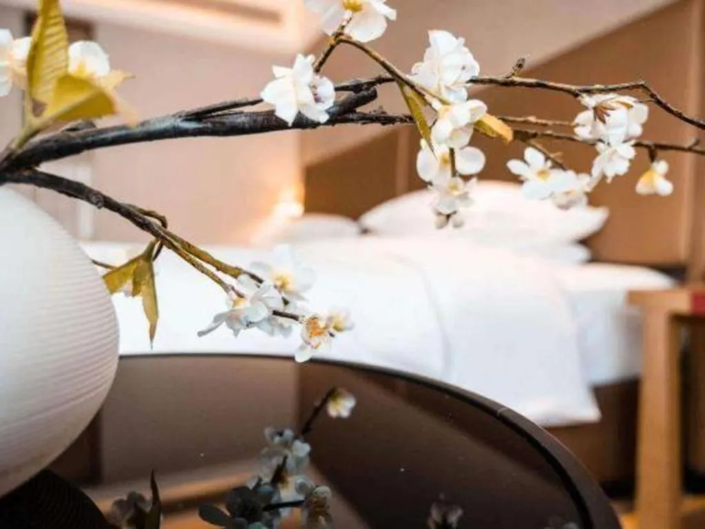 Bed in Echeng Hotel Guiyang Exhibition Center Financial City