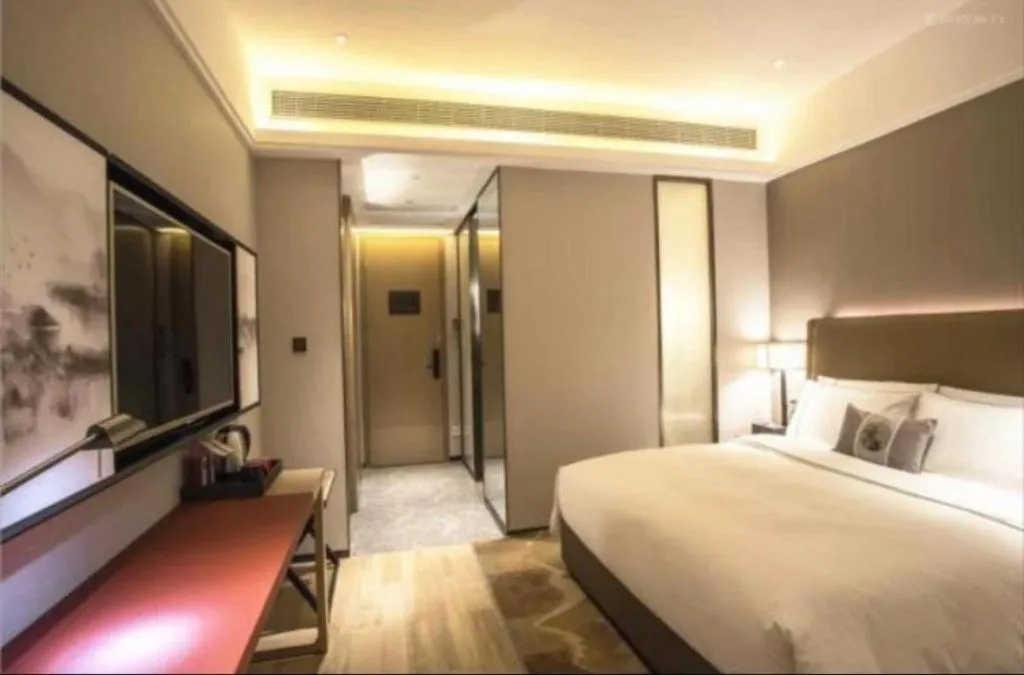 Bed in Echeng Hotel Guiyang Exhibition Center Financial City
