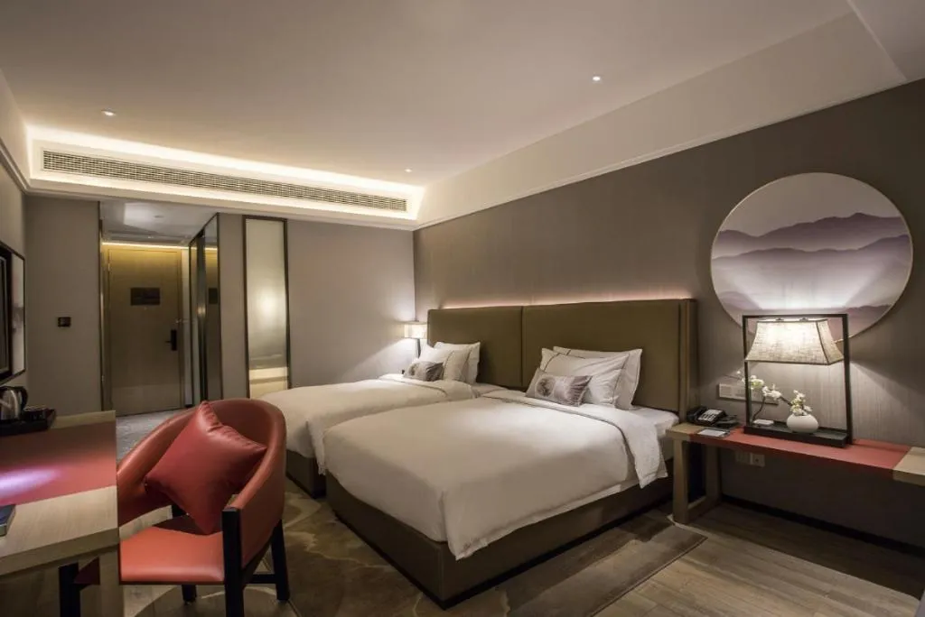 Bed in Echeng Hotel Guiyang Exhibition Center Financial City