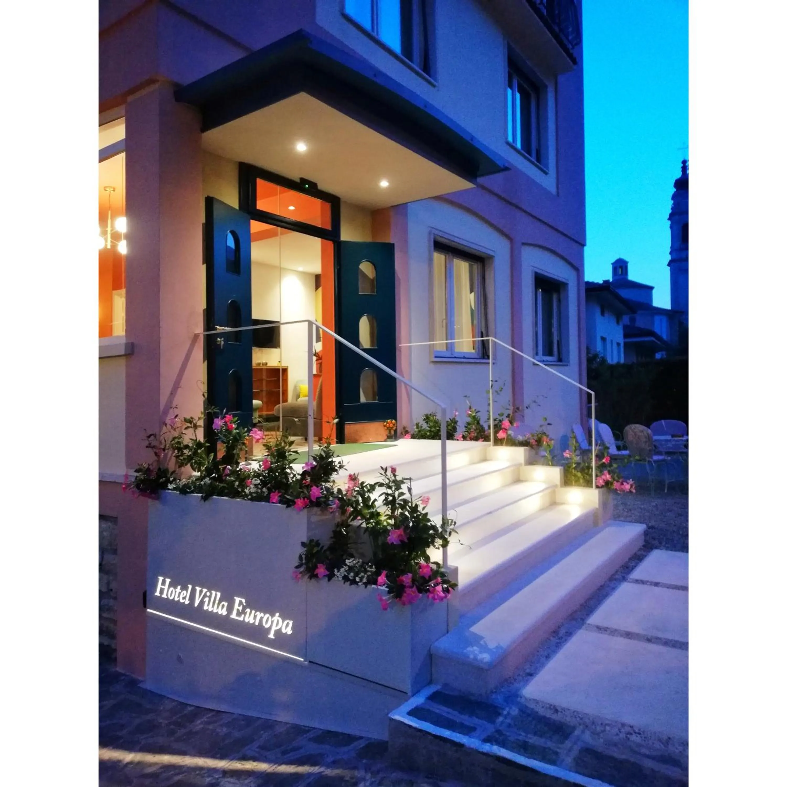 Facade/entrance in Hotel Villa Europa