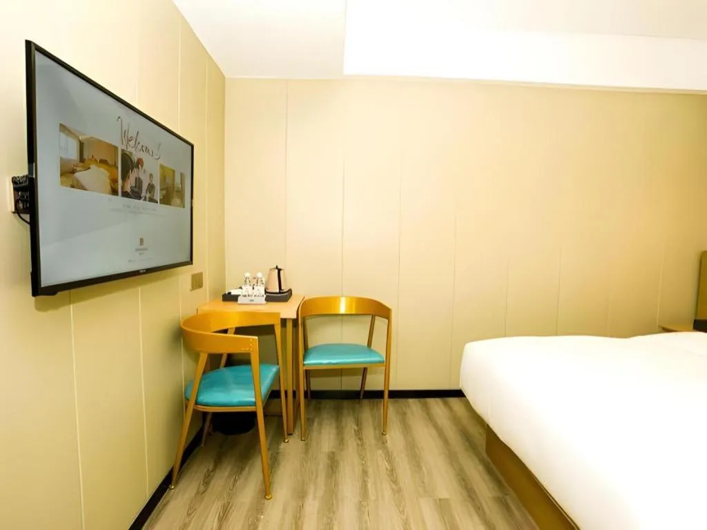 Bed in Borrman Hotel Xiamen Xiang'an Maxiang