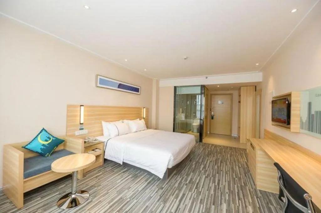 Bed in City Comfort Inn Chengdu Longquanyi District Beijing Road