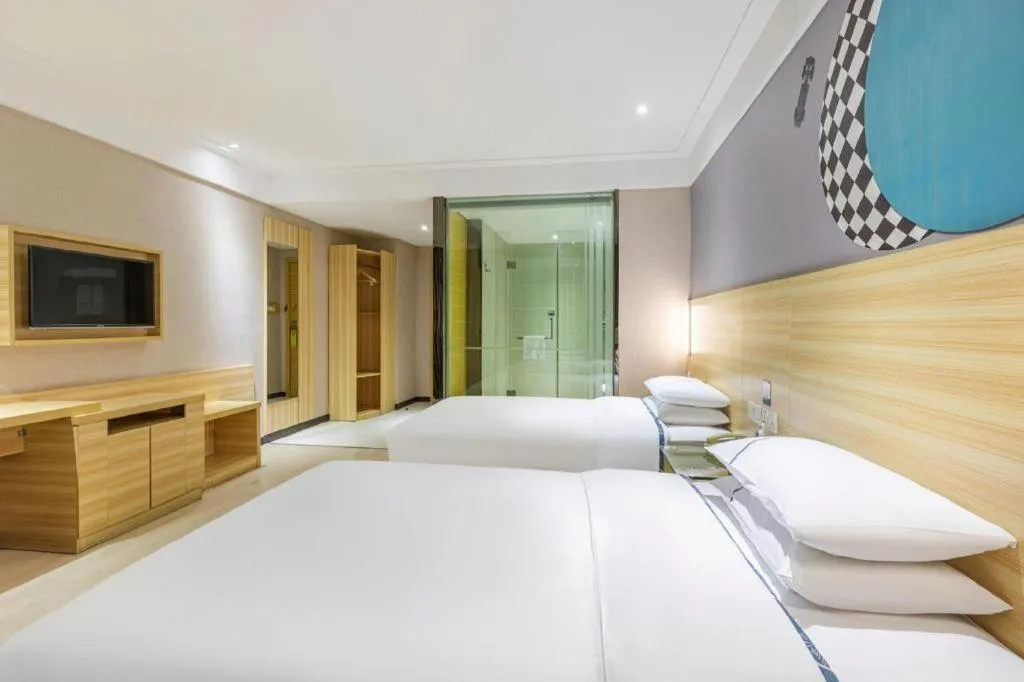 Bed in City Comfort Inn Wuhan Hubei University Of Economics