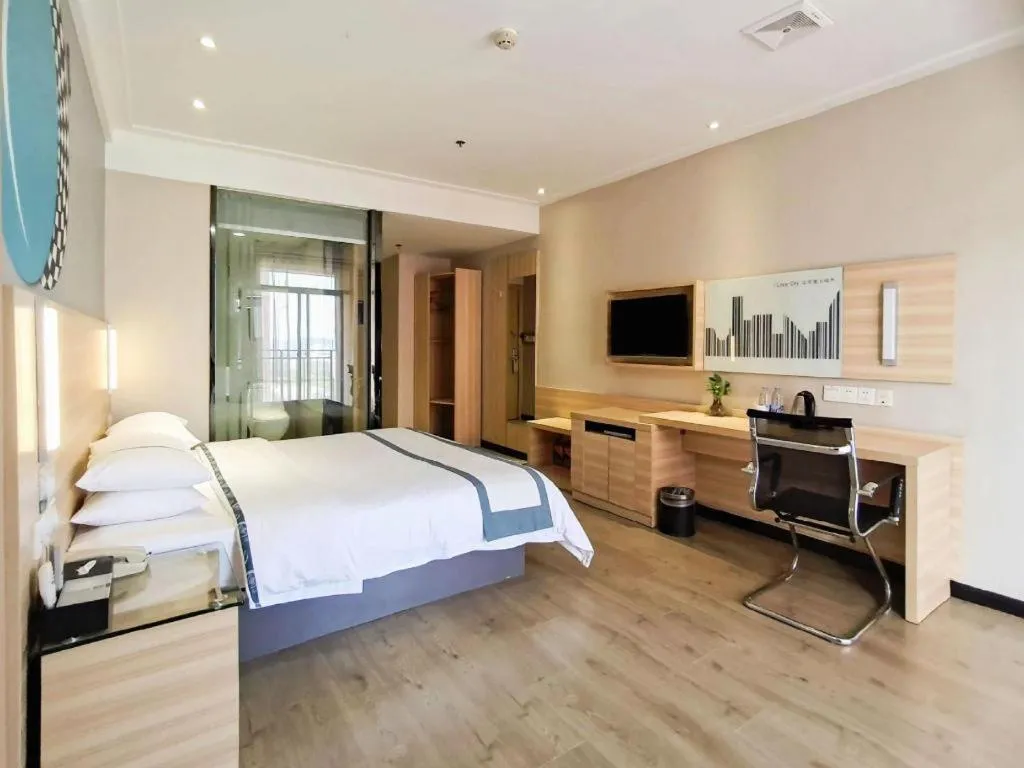 Bed in City Comfort Inn Wuhan Hubei University Of Economics