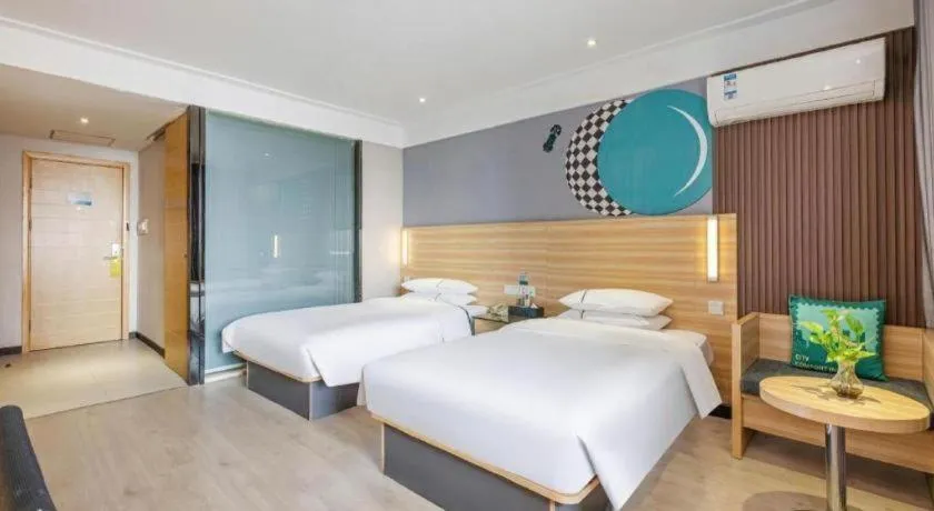 Bed in City Comfort Inn Wuhan Hubei University Of Economics