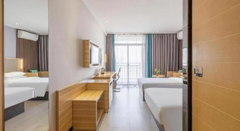 Bed in City Comfort Inn Wuhan Hubei University Of Economics