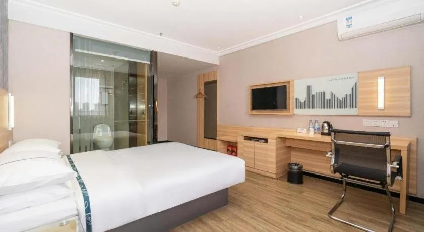 Bed in City Comfort Inn Wuhan Hubei University Of Economics