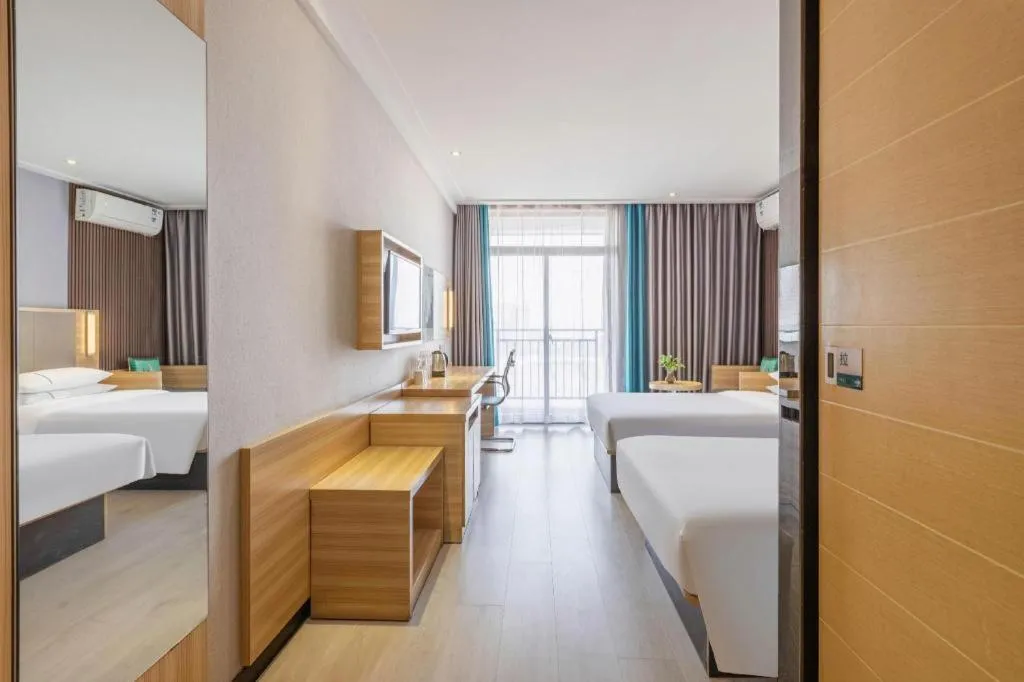 Bed in City Comfort Inn Wuhan Hubei University Of Economics