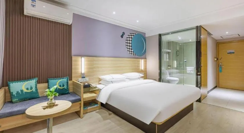 Bed in City Comfort Inn Wuhan Hubei University Of Economics