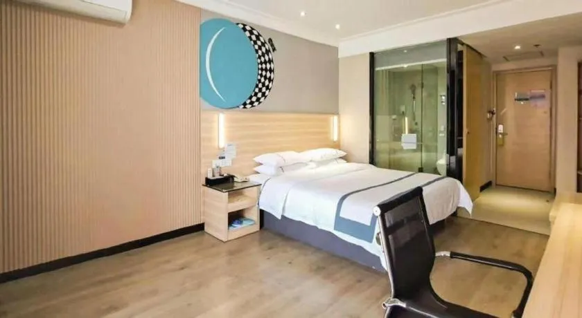 Bed in City Comfort Inn Wuhan Hubei University Of Economics