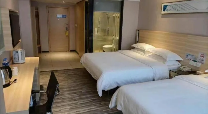 Bed in City Comfort Inn Shenzhen Longhua District Government