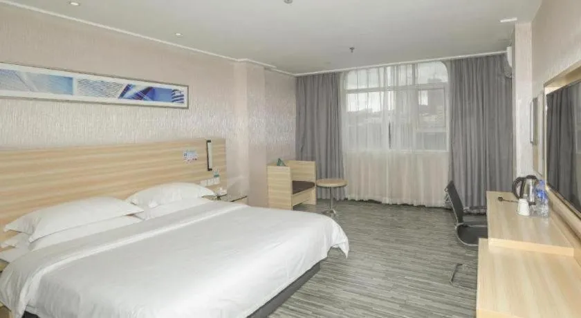 Bed in City Comfort Inn Shenzhen Longhua District Government