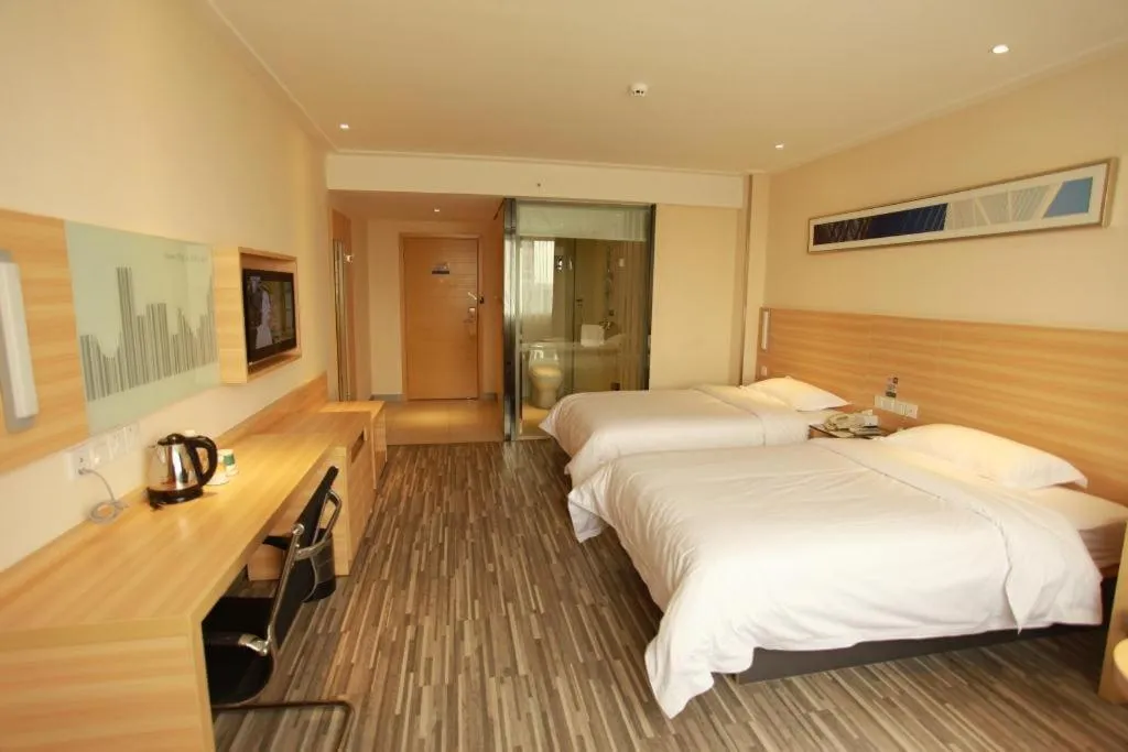 Bed in City Comfort Inn Shenzhen Longhua District Government