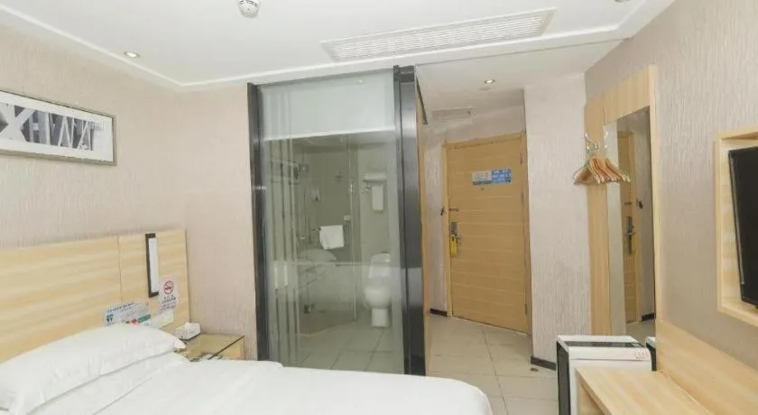 Bed in City Comfort Inn Shenzhen Longhua District Government