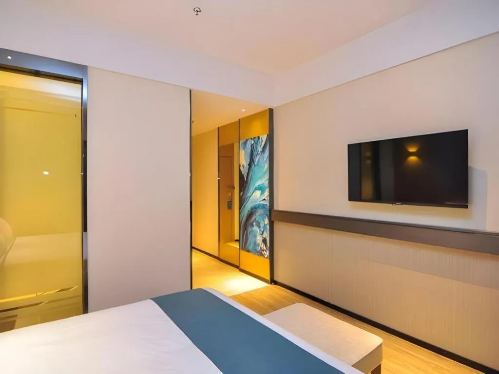 Bed in City Comfort Inn Kunming Nanping Pedestrian Street Wangfujing