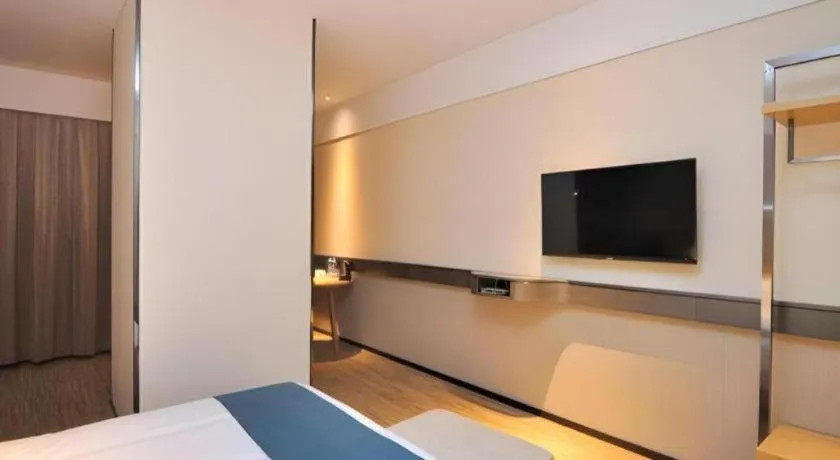 Bed in City Comfort Inn Kunming Nanping Pedestrian Street Wangfujing