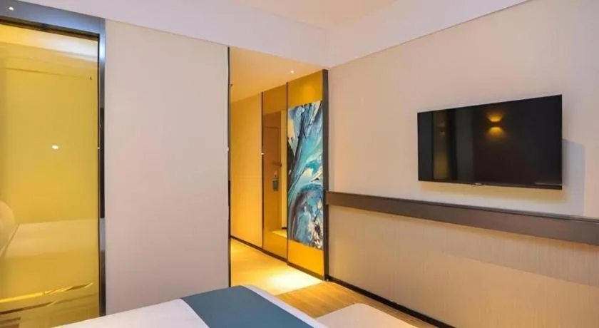 Bed in City Comfort Inn Kunming Nanping Pedestrian Street Wangfujing