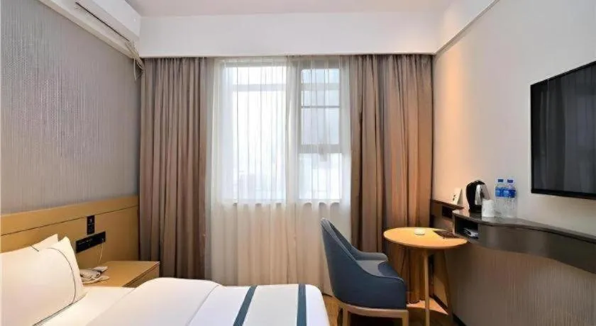 Bed in City Comfort Inn Kunming Nanping Pedestrian Street Wangfujing
