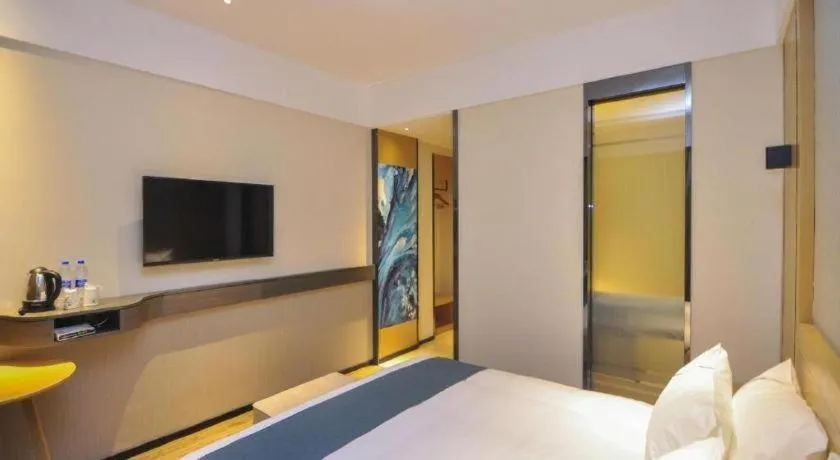 Bed in City Comfort Inn Kunming Nanping Pedestrian Street Wangfujing