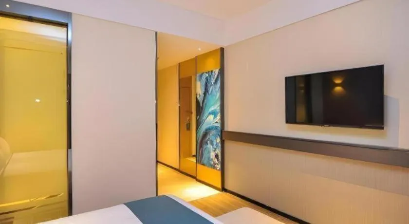 Bed in City Comfort Inn Kunming Nanping Pedestrian Street Wangfujing