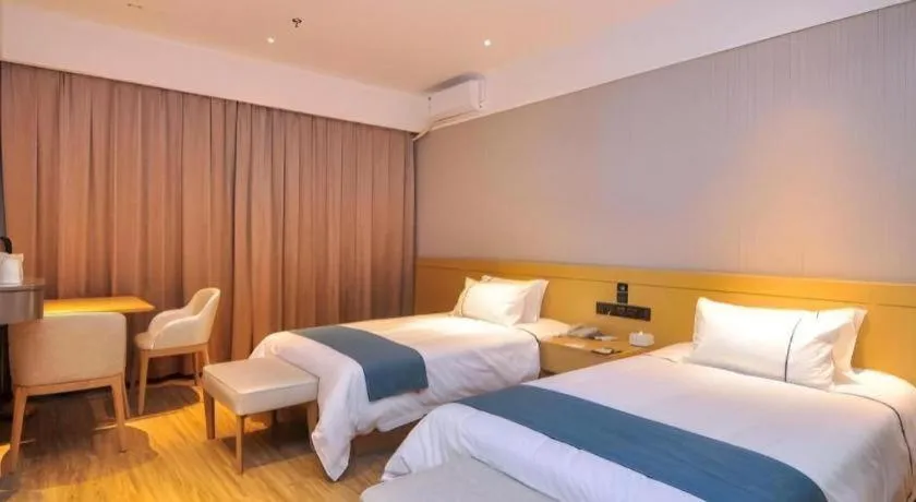 Bed in City Comfort Inn Kunming Nanping Pedestrian Street Wangfujing
