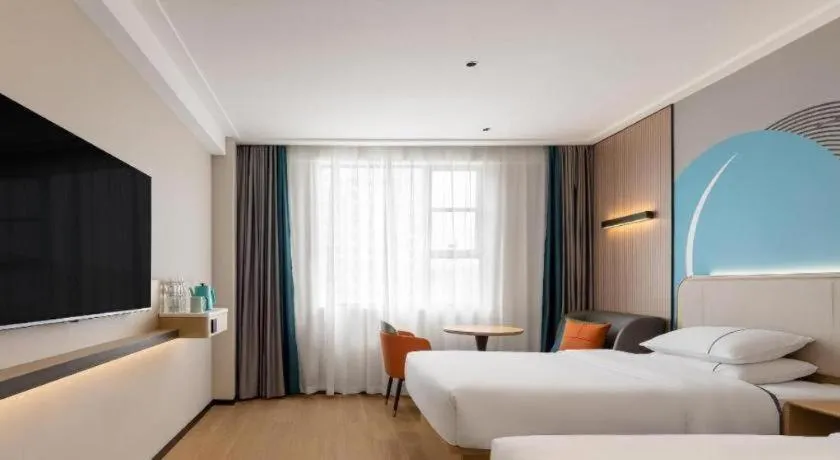 Bed in City Comfort Inn Xianning Wenquan Road Walmart Plaza