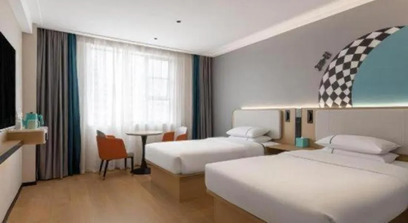 Bed in City Comfort Inn Xianning Wenquan Road Walmart Plaza