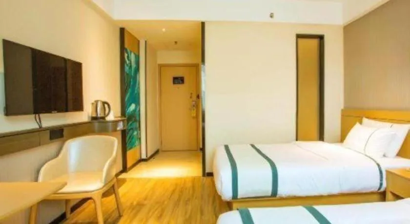 Bed in City Comfort Inn Hezhou Avenue