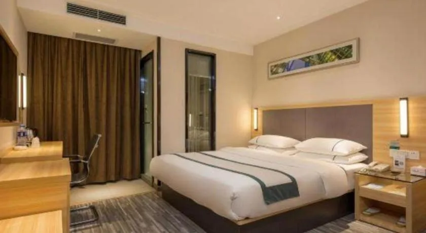 Bed in City Comfort Inn Dongguan Nancheng Tian'an Digital City