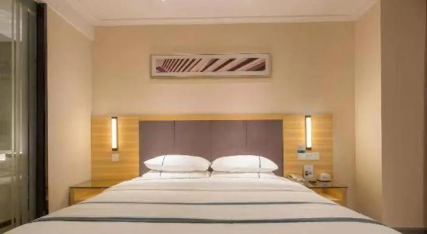 Bed in City Comfort Inn Dongguan Nancheng Tian'an Digital City
