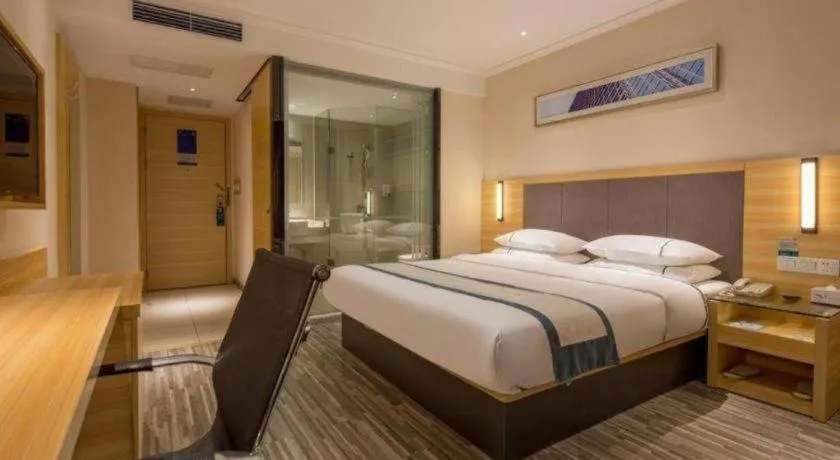 Bed in City Comfort Inn Dongguan Nancheng Tian'an Digital City