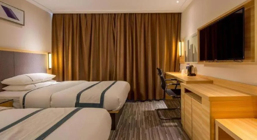 Bed in City Comfort Inn Dongguan Nancheng Tian'an Digital City