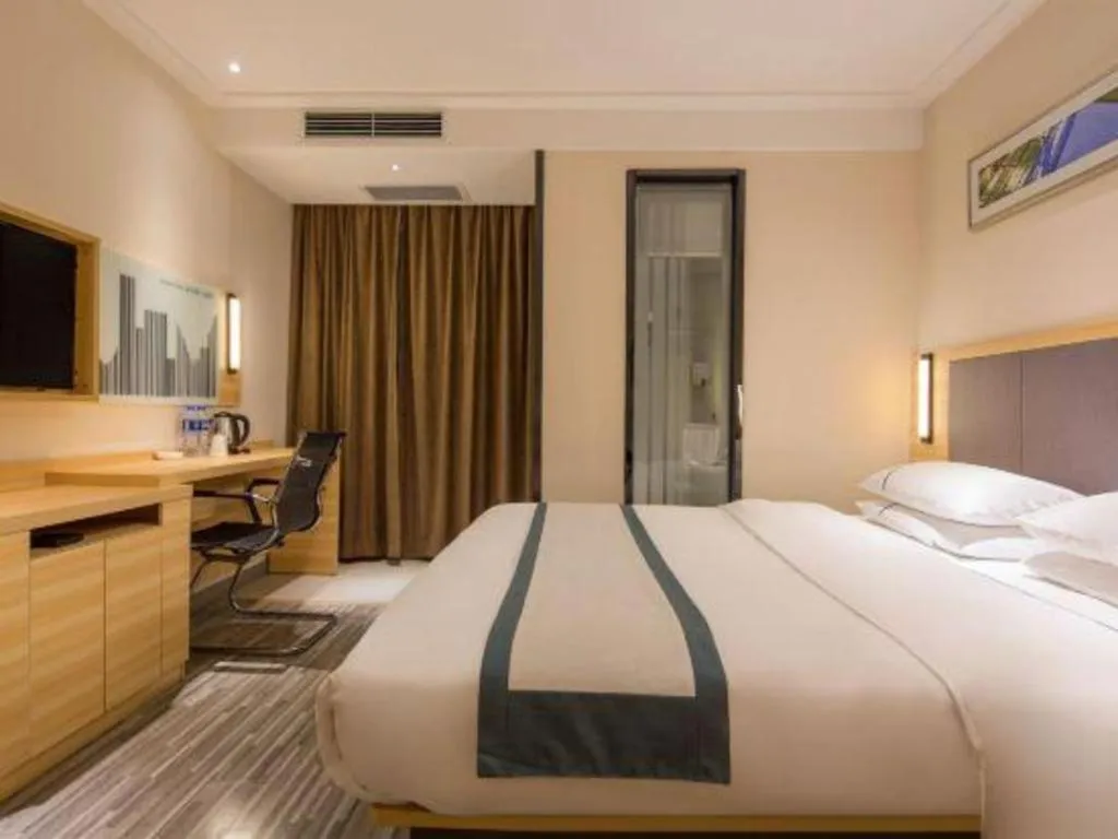 Bed in City Comfort Inn Dongguan Nancheng Tian'an Digital City