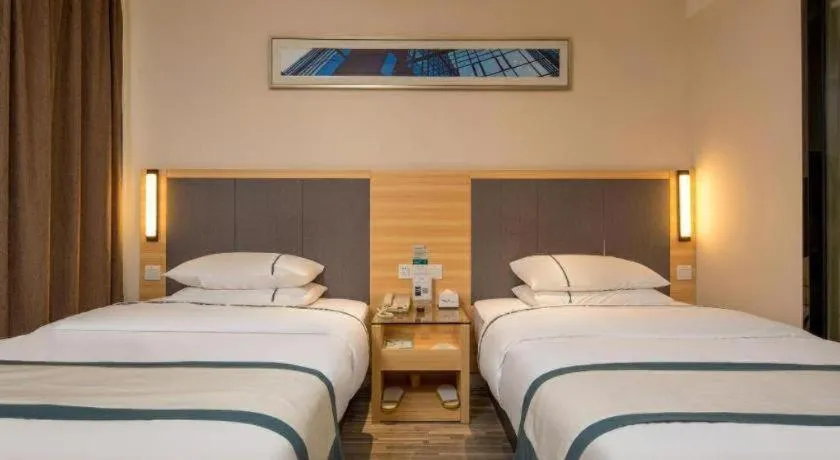 Bed in City Comfort Inn Dongguan Nancheng Tian'an Digital City