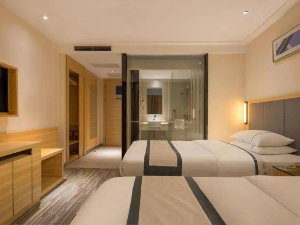 Bed in City Comfort Inn Dongguan Nancheng Tian'an Digital City