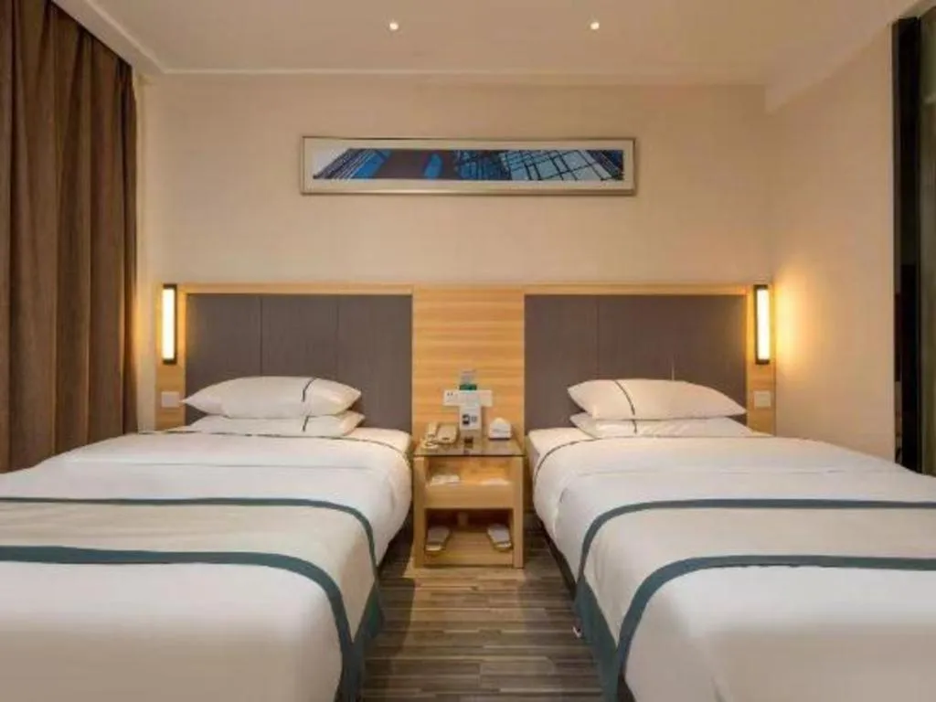 Bed in City Comfort Inn Dongguan Nancheng Tian'an Digital City