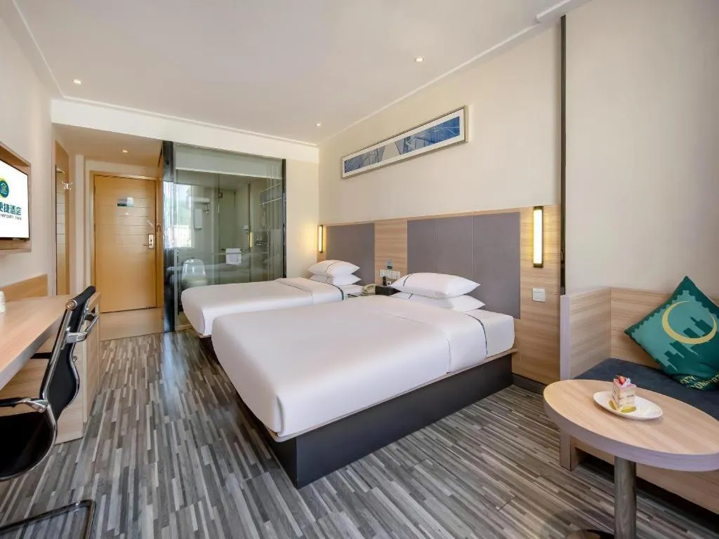 Bed in City Comfort Inn Hotel Beihai Hunan Road Ancient Street