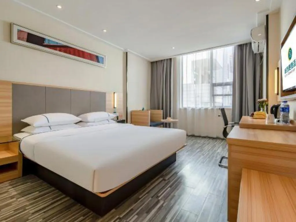 Bed in City Comfort Inn Hotel Beihai Hunan Road Ancient Street