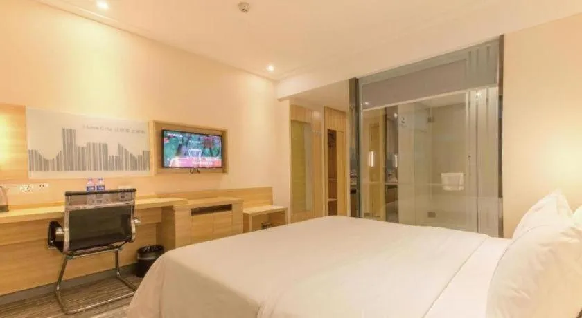 Bed in City Comfort Inn Wuhan Rui'an Street Metro Station