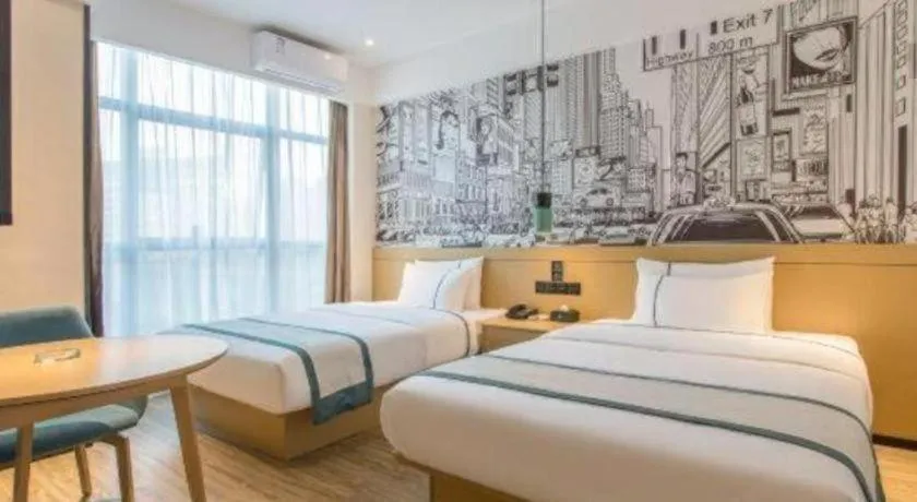 Bed in City Comfort Inn Ji'an South Administrative Center