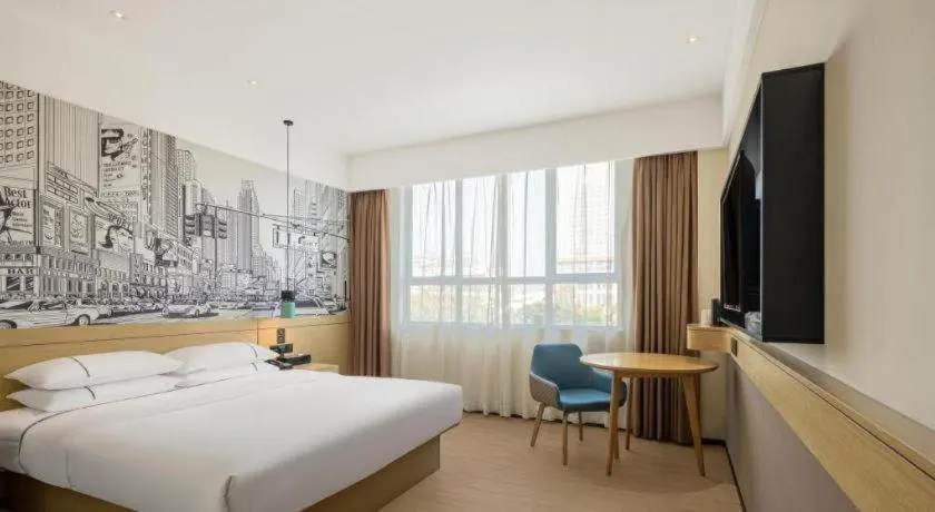 Bed in City Comfort Inn Ji'an South Administrative Center