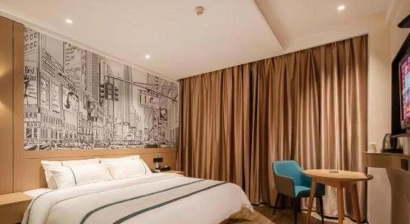 Bed in City Comfort Inn Ji'an South Administrative Center