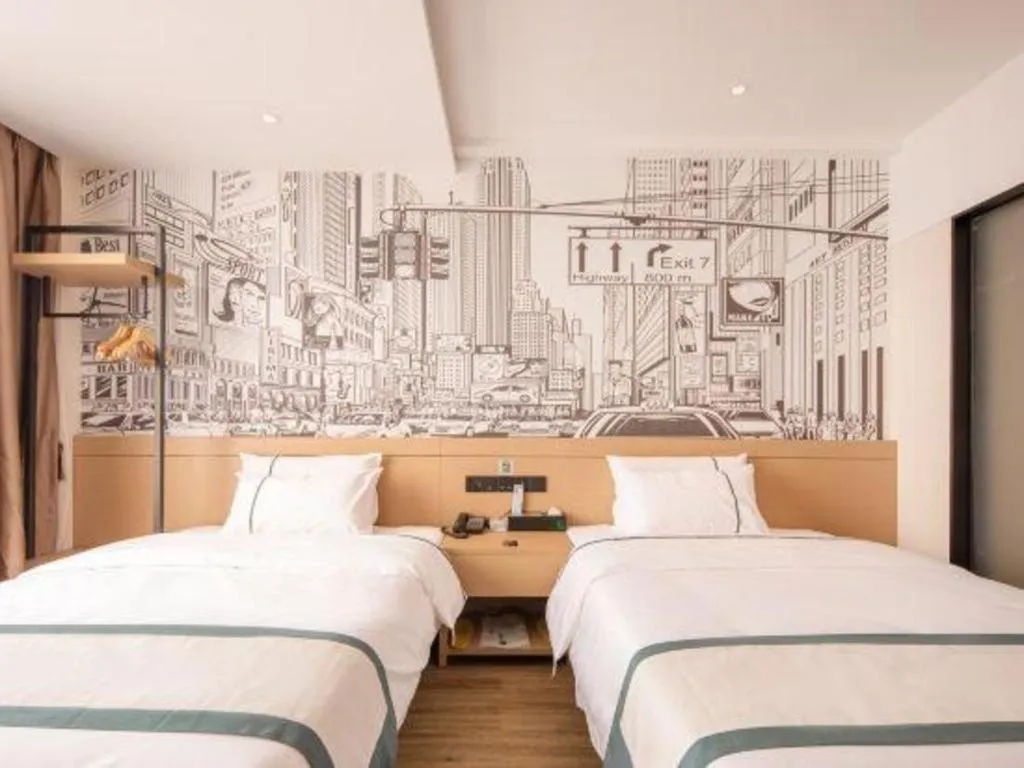 Bed in City Comfort Inn Ji'an South Administrative Center