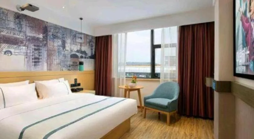 Bed in City Comfort Inn Ji'an South Administrative Center