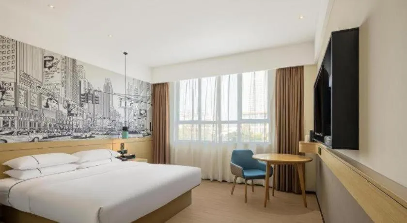 Bed in City Comfort Inn Ji'an South Administrative Center
