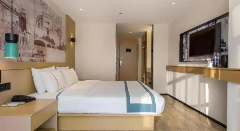 Bed in City Comfort Inn Ji'an South Administrative Center