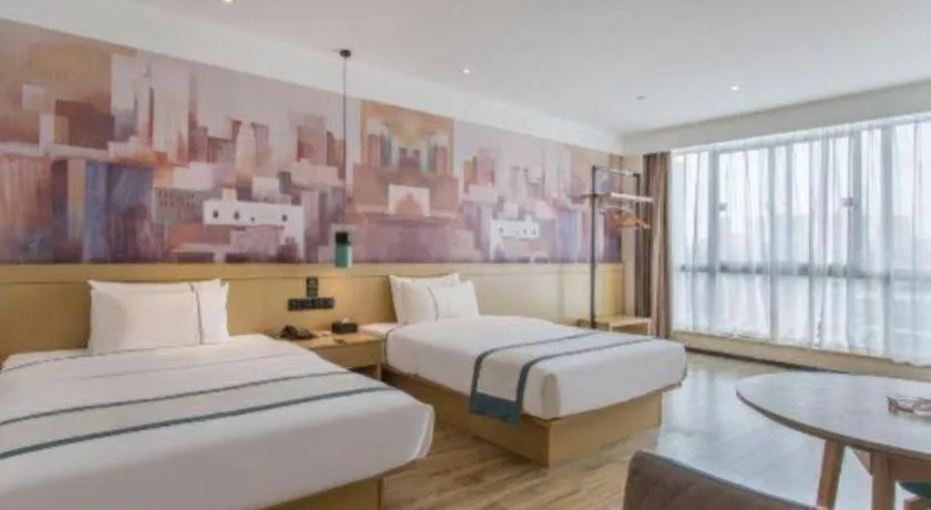 Bed in City Comfort Inn Ji'an South Administrative Center