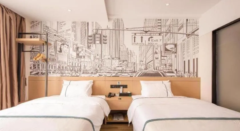 Bed in City Comfort Inn Ji'an South Administrative Center