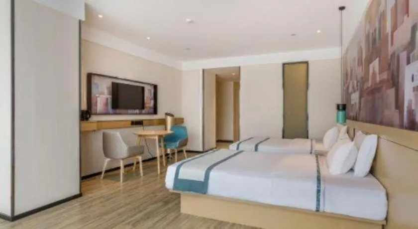 Bed in City Comfort Inn Ji'an South Administrative Center