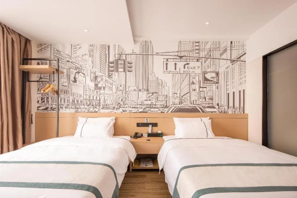 Bed in City Comfort Inn Ji'an South Administrative Center